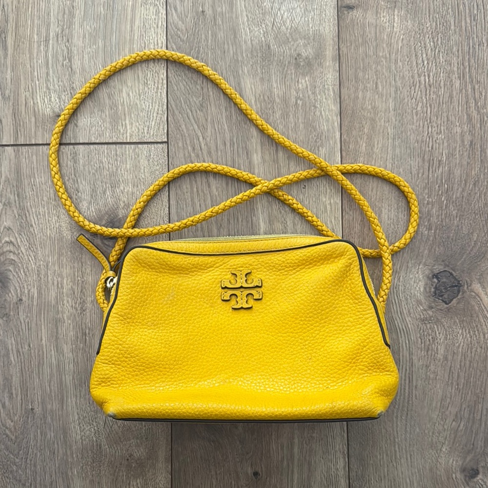 Tory Burch Yellow Crossbody Bag